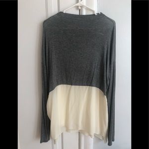Aritzia (Wilfred) Long Sleeve Grey - Size L